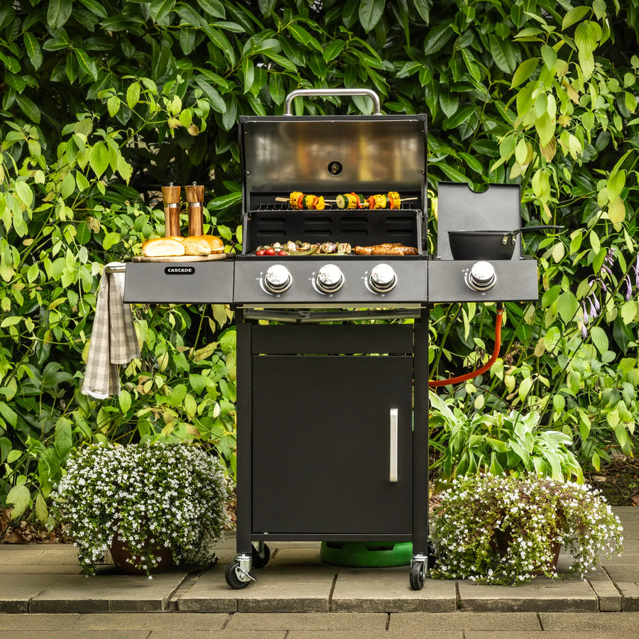 Fire Mountain Cascade 4 Burner Gas BBQ (3+1)